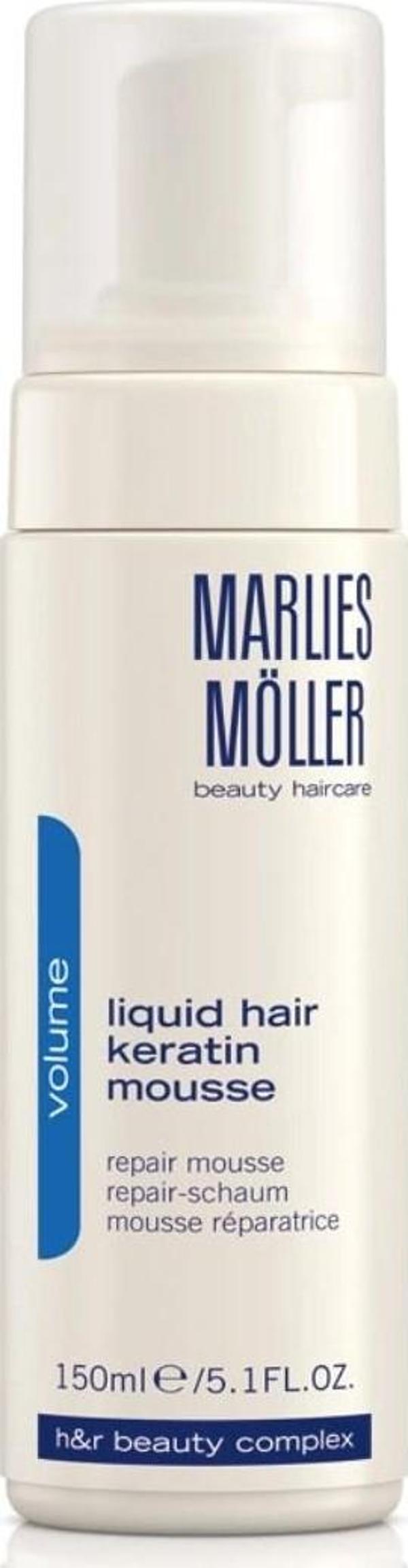 Marlies Möller Liquid Hair Keratin Mousse 150ML Saç Bakım Köpüğü - Image 1