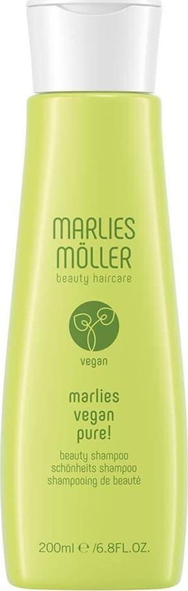 Marlies Moller Vegan Pure Beauty Shampoo 200 ml Vegan Şampuan - Image 1