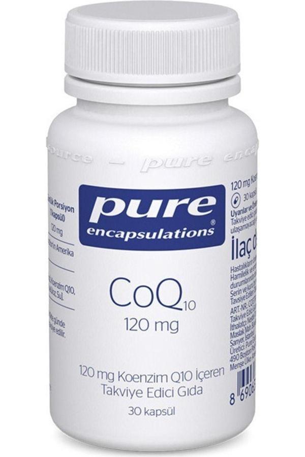  Pure Encapsulations  Coenzyme Q10 120 Mg 30 Kapsül - Image 1
