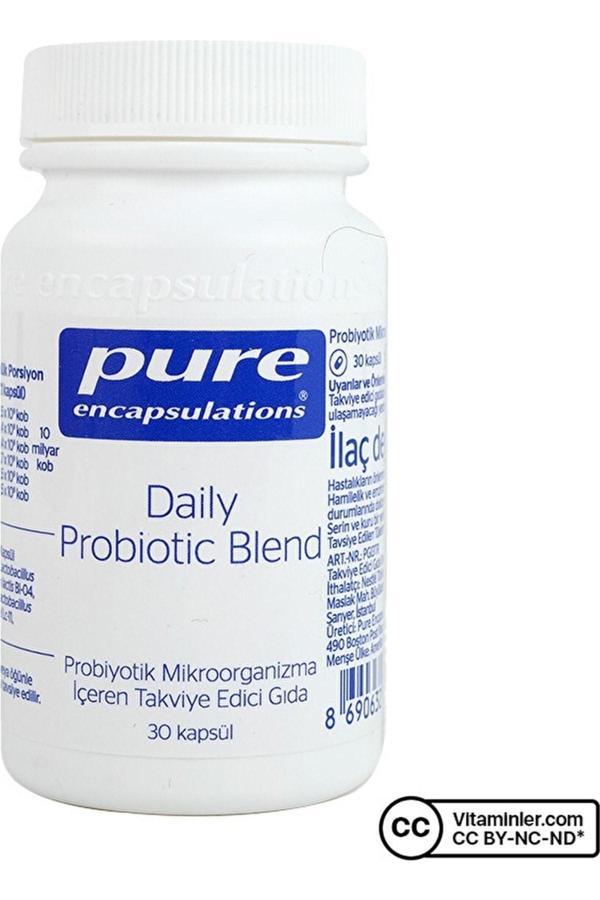  Pure Encapsulations Daily Probiotic Blend 30 Kapsül - Image 1