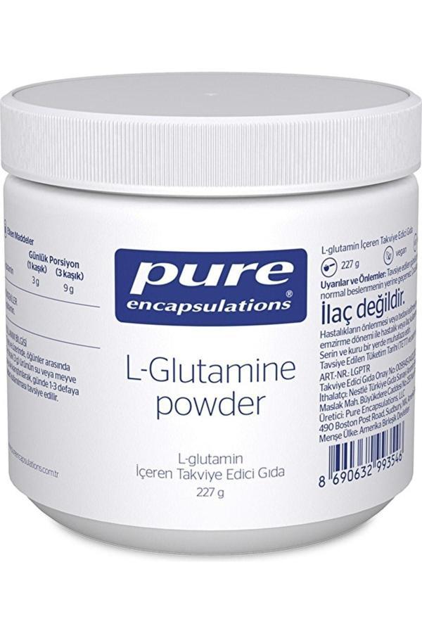  Pure Encapsulations L-glutamine Powder 227 Gr - Image 1