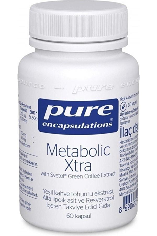  Pure Encapsulations Metabolic Xtra With Green Coffee 60 Kapsül - Image 1