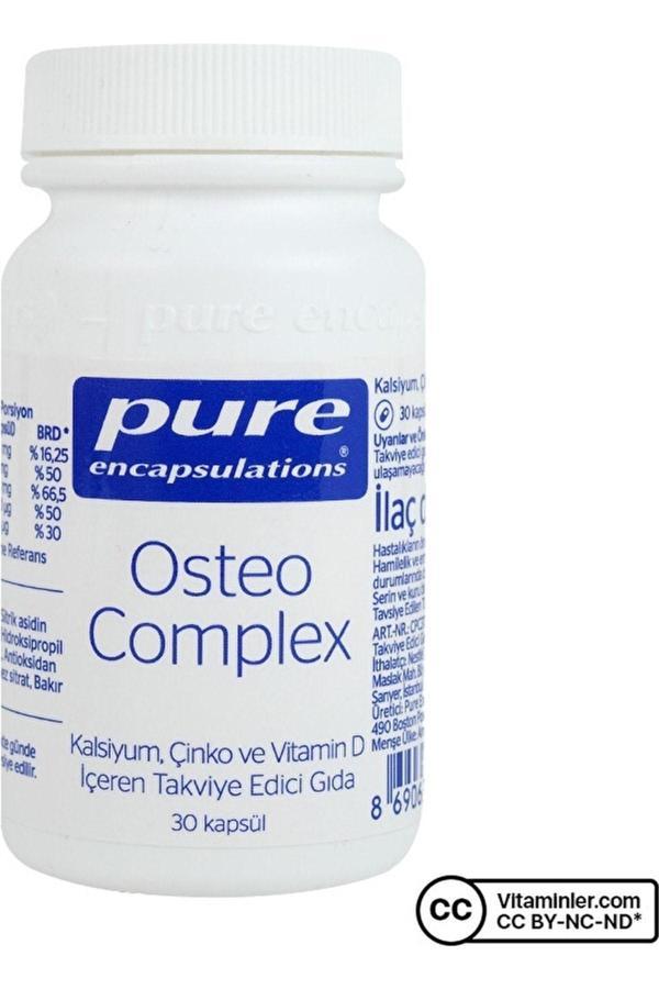  Pure Encapsulations Osteo Complex 30 Kapsül - Image 1