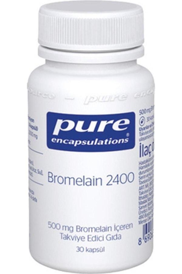  Pure Encapsulations Pure Bromelain 500 Mg 30 Kapsül - Image 1