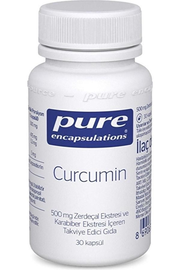 Pure Encapsulations Curcumin 500 Mg 30 Kapsül - Image 1