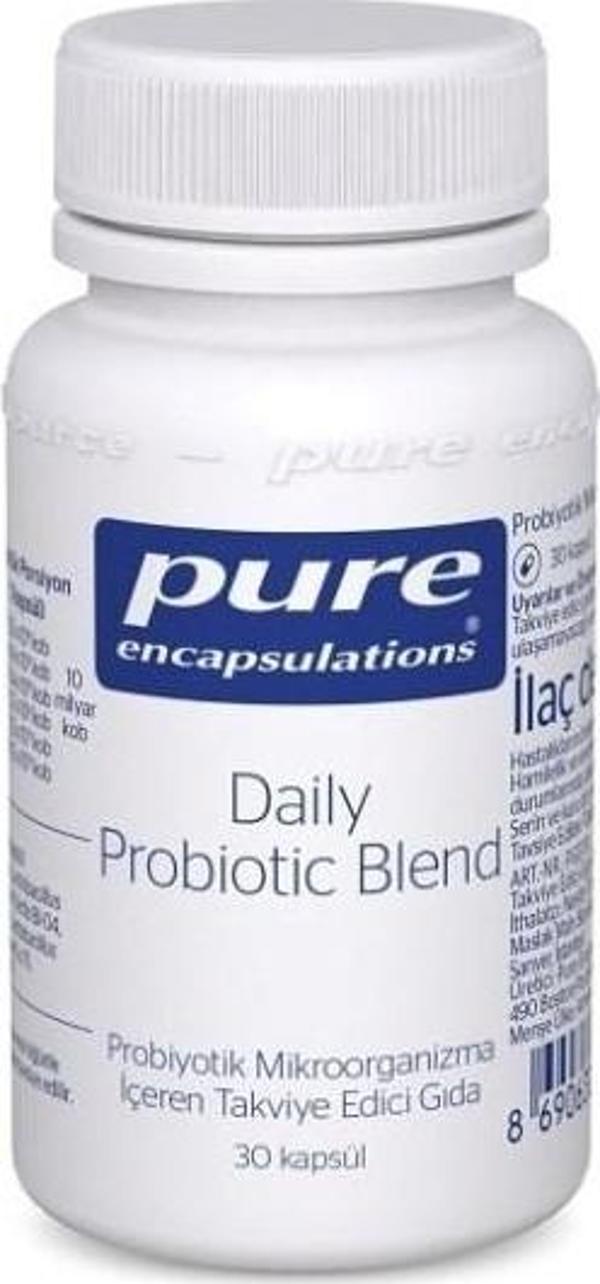 Pure Encapsulations Daily Probiotic Blend 30 Kapsül - Image 1