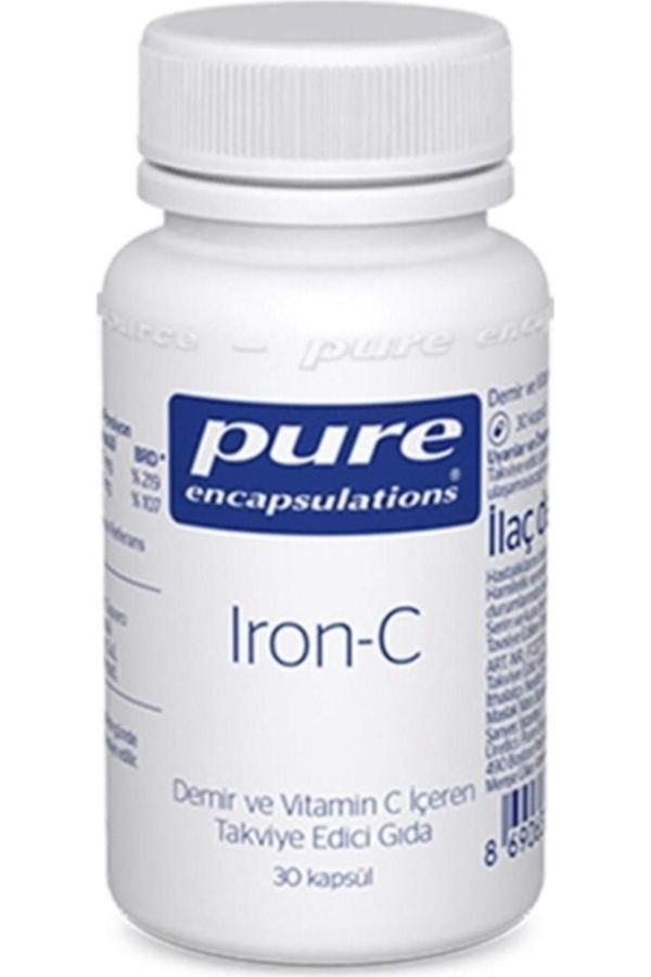 Pure Encapsulations Iron-c 30 Kapsül - Image 1