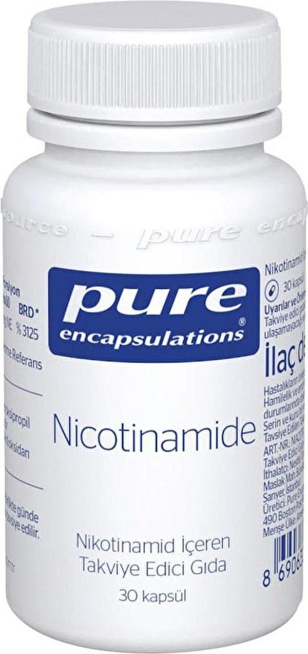 Pure Encapsulations Nicotinamide 30 Kapsül - Image 1