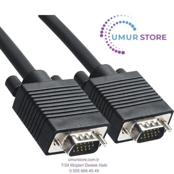 5m Ferrit Core EMI/RFI Filtreli VGA Monitör Kablosu - Image 1
