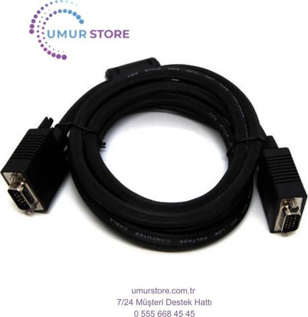 Bc-Dsp-Vg-Mm-30-1 30 mt VGA To VGA 3coax/7c AWG28 2x Feritte VGA Kablosu - Image 1