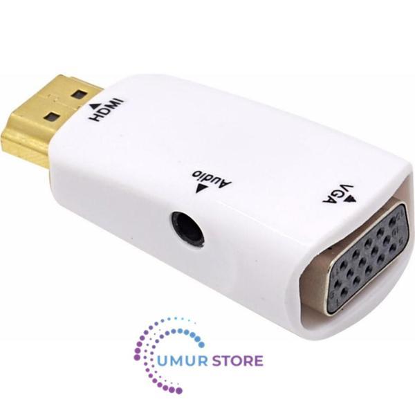 Hdmi To Vga Çevirici Dönüştürücü Adaptör - Image 1