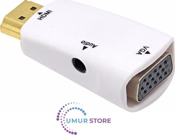 Hdmi To Vga Çevirici Dönüştürücü Adaptör - Image 1