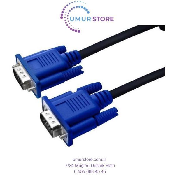 VGA To VGA 1,5 mt VGA Görüntü Aktarma Kablosu - Image 1