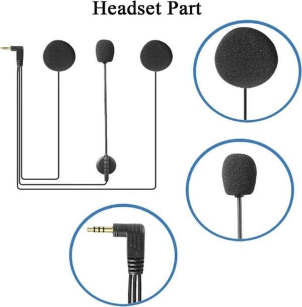 JACK Girişli  3.5mm İntercom Kulaklığı Bt31,Bt22,BT35 Uyumlu Motorsiklet Kask Yedek Mikrofon - Image 1