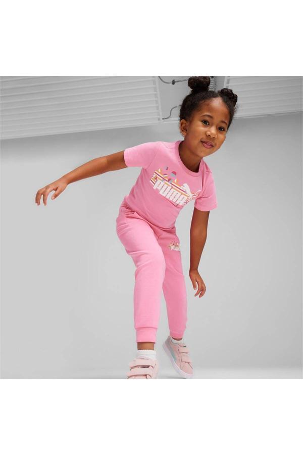 Puma Kids Ess+ Summer Camp Çocuk Kapüşonlu Sweatshırt - Image 1