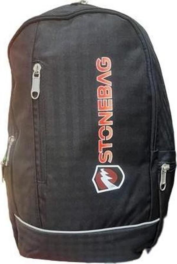 NK Stonebag Laptop Bölmeli Günlük Kumaş Sırt Çantası - Image 1