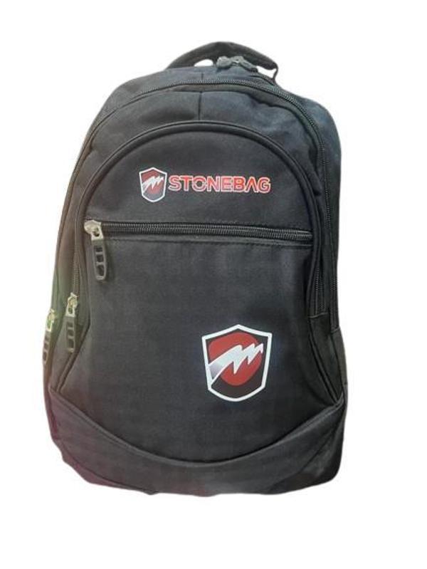 NK Stonebag Laptop Bölmeli Günlük Kumaş Sırt Çantası - Image 1