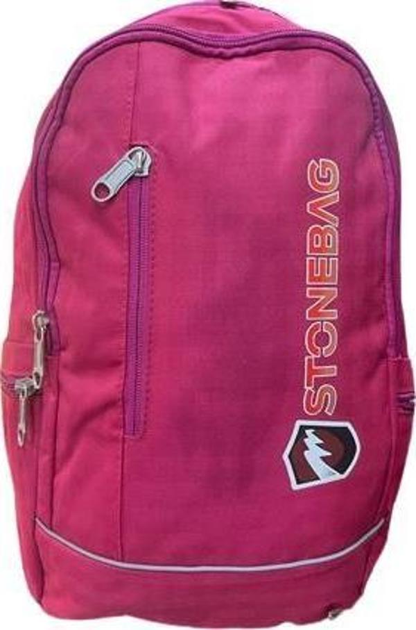 NK Stonebag Laptop Bölmeli Günlük Kumaş Sırt Çantası - Image 1