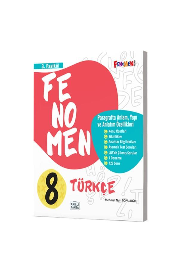 Gama Yayınları 8. Sınıf Türkçe 3.Fasikül (Paragraf Anlam,Yapı Ve Anlatım Özellikleri)  - Image 1