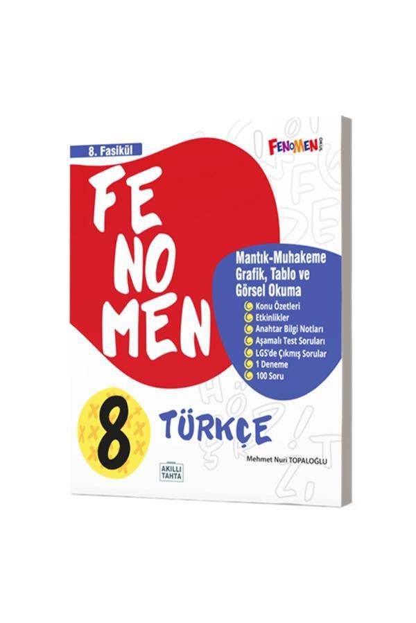 Gama Yayınları 8. Sınıf Türkçe 8.Fasikül (Mantık Muhakeme, Grafik, Tablo Ve Görsel Okuma) - Image 1