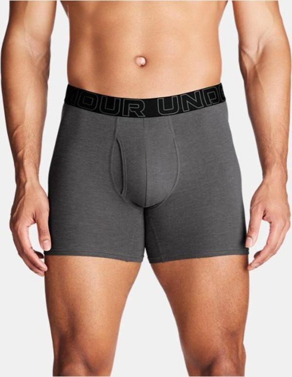 Under Armour Erkek Ua Performance Cotton 6" Boxerjock - 3'Lü Paket 1383889-025 - Image 1