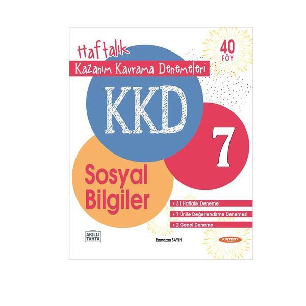 Kurmay Yayınları 7. Sınıf Sosyal Bilgiler Kazanım Kavrama Denemeleri(40 Fasikül)(23) - Image 1