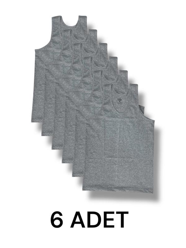 Askılı Erkek Atlet Pamuklu 6'lı Paket - Image 1