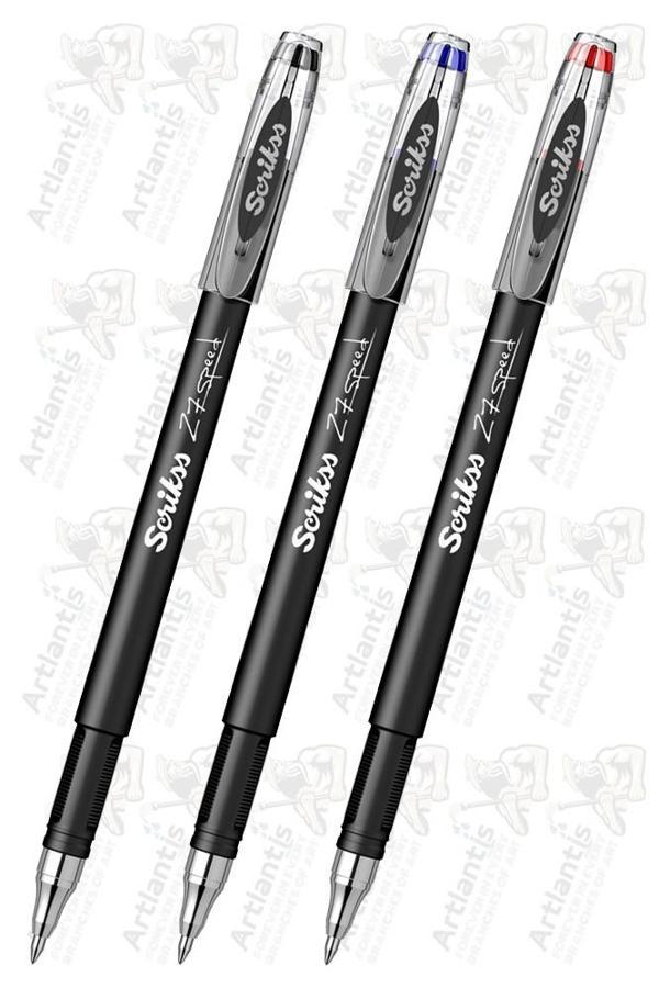 Siyah Mavi Kırmızı Pilot Kalem Speed 27 3 Adet Scrikss Pilot Kalem 0.7 mm Roller Uçlu Pilot Kalem İnce Uçlu Likit - Image 1