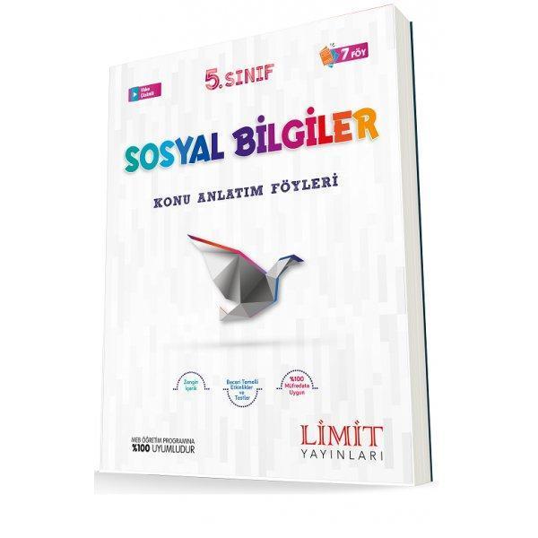 Limit Yayınları 5. Sınıf Sosyal Bilgiler Konu Anlatım Föyleri - Limit Yayınları - Image 1
