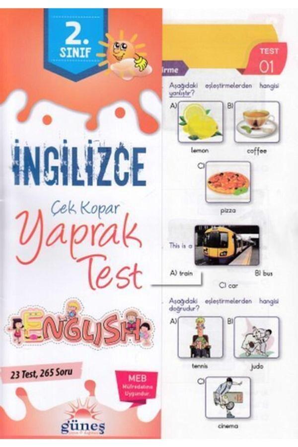 Güneş Yayınları 2. Sınıf İngilizce Yaprak Test - Güneş Yayınları - Image 1