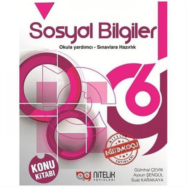 Nitelik Yayınları 6. Sınıf Sosyal Bilgiler Konu Kitabi - Nitelik Yayınları - Image 1