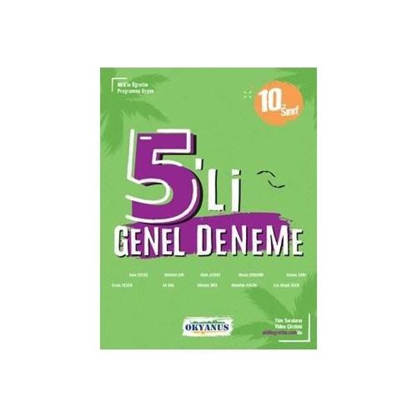 Okyanus Yayınları 10. Sınıf 5'Li Deneme - Image 1