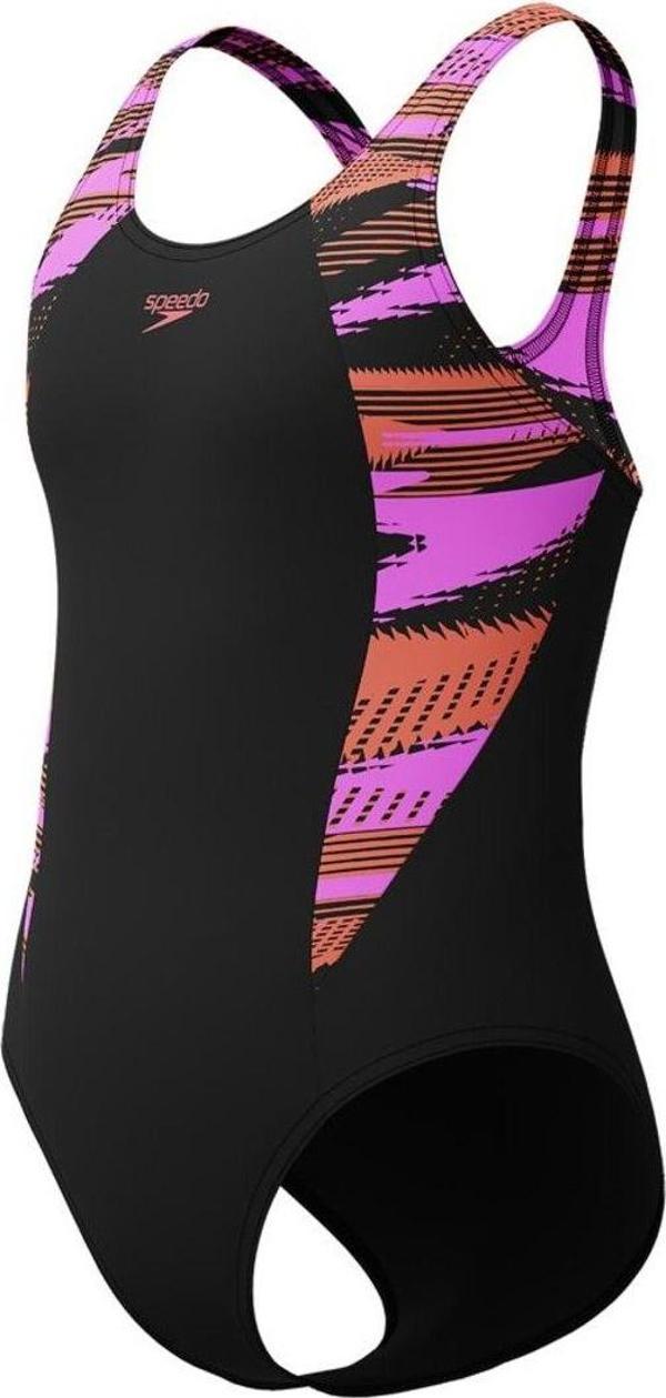 Speedo Hyperboom Splice Muscleback Kız Çocuk Yüzücü Mayosu - Image 1