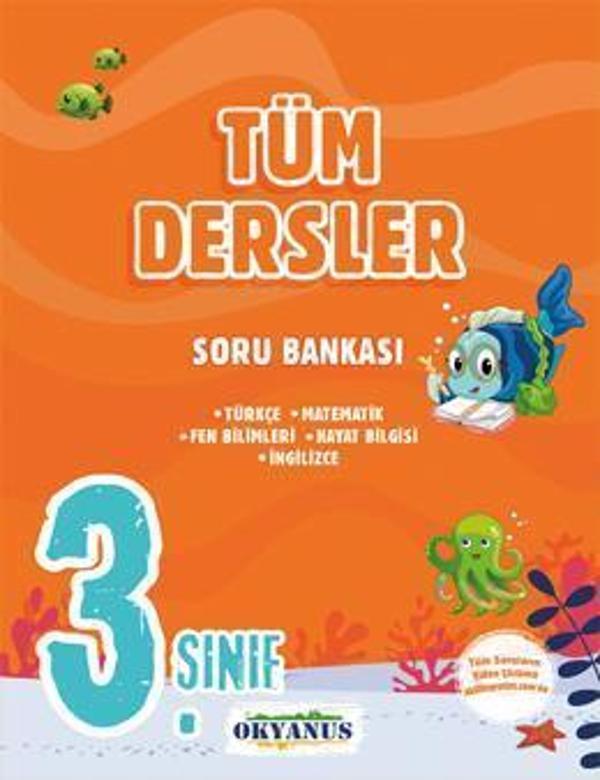 Okyanus Yayınları 3. Sınıf Tüm Dersler Soru Bankası  - Image 1