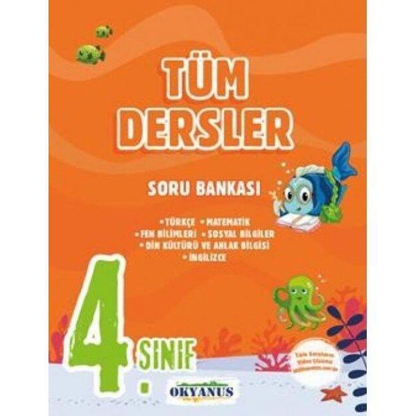 Okyanus Yayınları 4. Sınıf Tüm Dersler Soru Bankası - Image 1