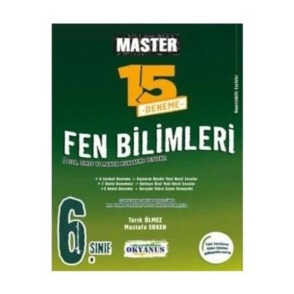 Okyanus Yayınları 6. Sınıf Fen Bilimleri Master 15 Denemesi - Image 1