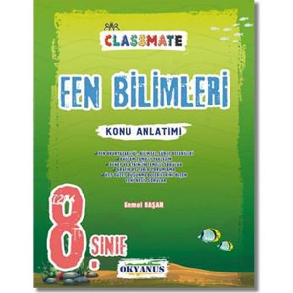 Okyanus Eğitim Yayınları 8. Sınıf Classmate Fen Bilimleri Konu Anlatım - Okyanus Eğitim - Image 1