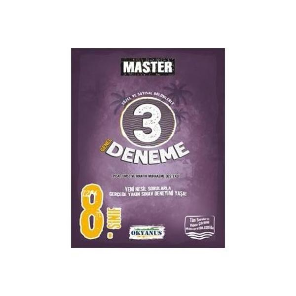 Okyanus Yayınları 8. Sınıf Master 3'Lü Deneme - Image 1