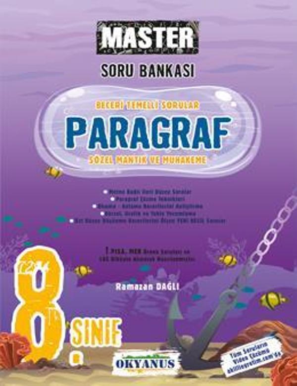 Okyanus Yayınları 8. Sınıf Master Paragraf - Image 1