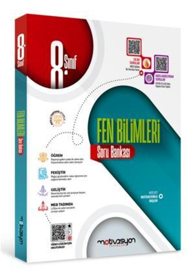 8. Sınıf Fen Bilimleri Soru Bankası - İş Bankası Kültür Yayınları - Image 1