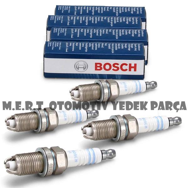 Opel Corsa B Corsa C Çift Tırnak Buji Takımı bosch 4 Adet - Image 1