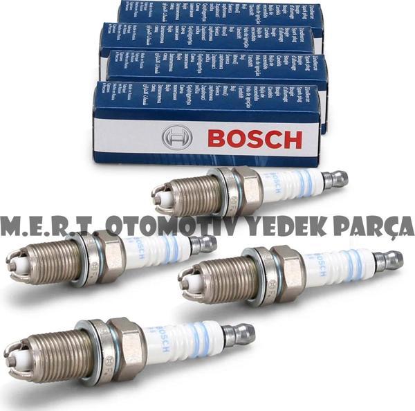 Opel Corsa B Corsa C Çift Tırnak Buji Takımı bosch 4 Adet - Image 1