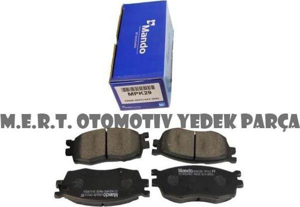 Hyundai Accent Era Ön Fren Balatası Takımı MANDO MPK29 - Image 1