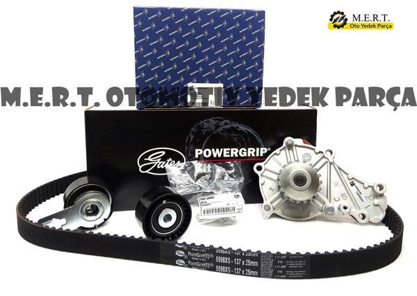 Gates Volvo C30 1.6 Dizel Triger Seti ve Devirdaim 2006-2010 Powergrip - Image 1