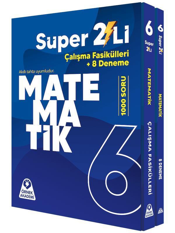 Örnek Akademi Yayınları 6. Sınıf Matematik Süper İkili Seti - Örnek Akademi Yayınları - Image 1