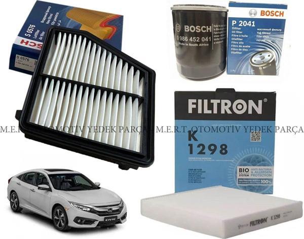 Honda Civic 1.6 Fc5 Filtre Bakım Seti 2016-2021 - Image 1