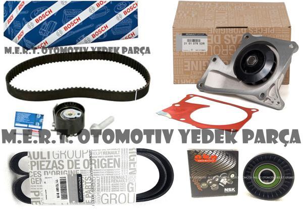 Renault Clio 4 1.5 DCi Triger Devirdaim Rulman V Kayış Bakım Seti - Image 1
