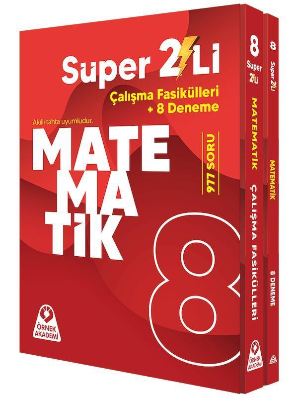 Örnek Akademi Yayınları 8. Sınıf Matematik Süper İkili Seti - Örnek Akademi Yayınları - Image 1