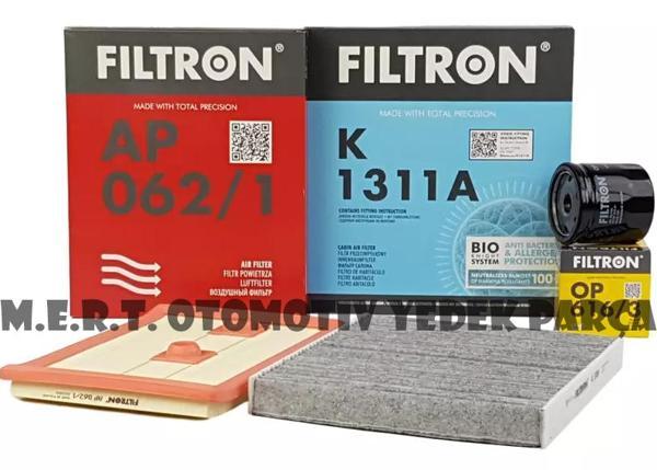 Audi A3 1.2 Tfsı Ve 1.4 Tfsı FİLTRON Filtre Bakım Seti 2012-2016 - Image 1