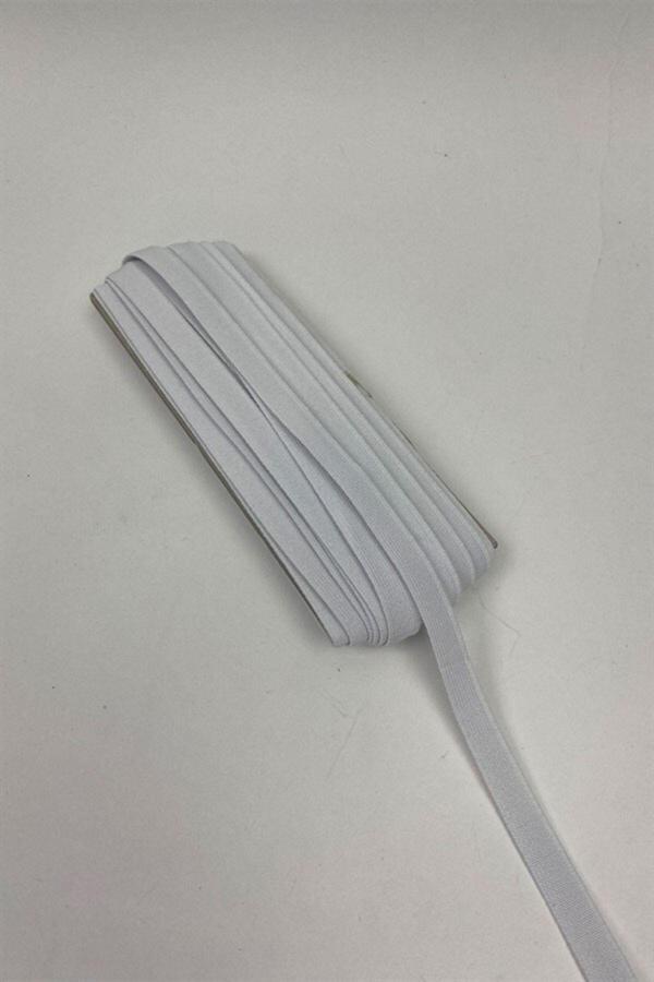 Mor Salkım Home Yassı Lastik Ip 8 Mm Kalınlık Sert Dayanıklı 1/18 Kat Beyaz 10 Mt - Image 1
